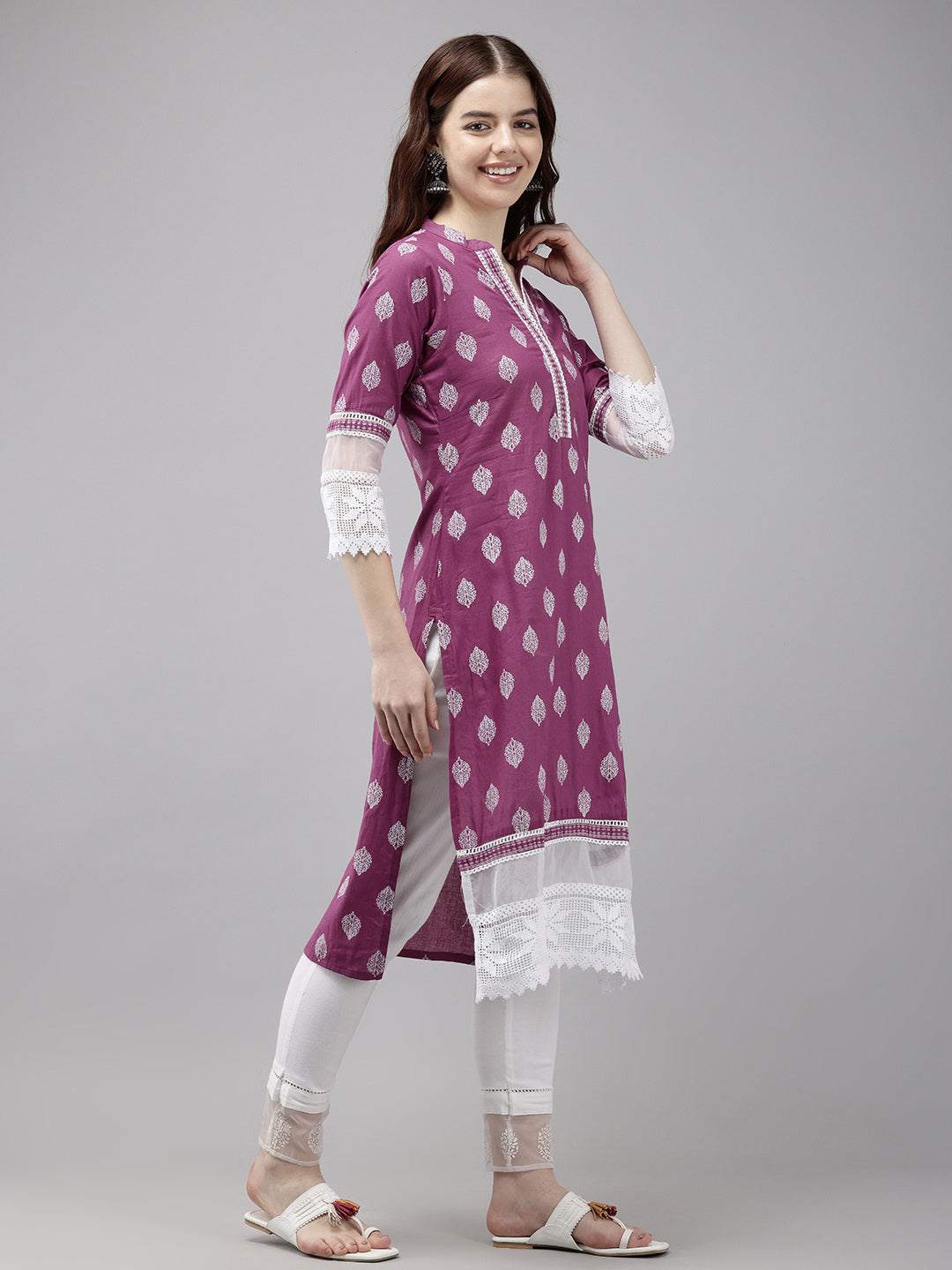 Vedic Women Printed Kurta