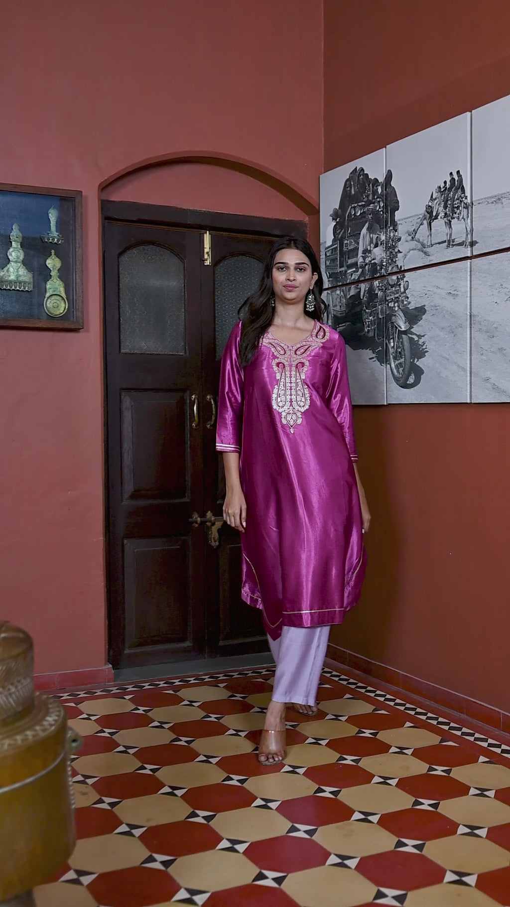 Elegant Gaji co-ord set