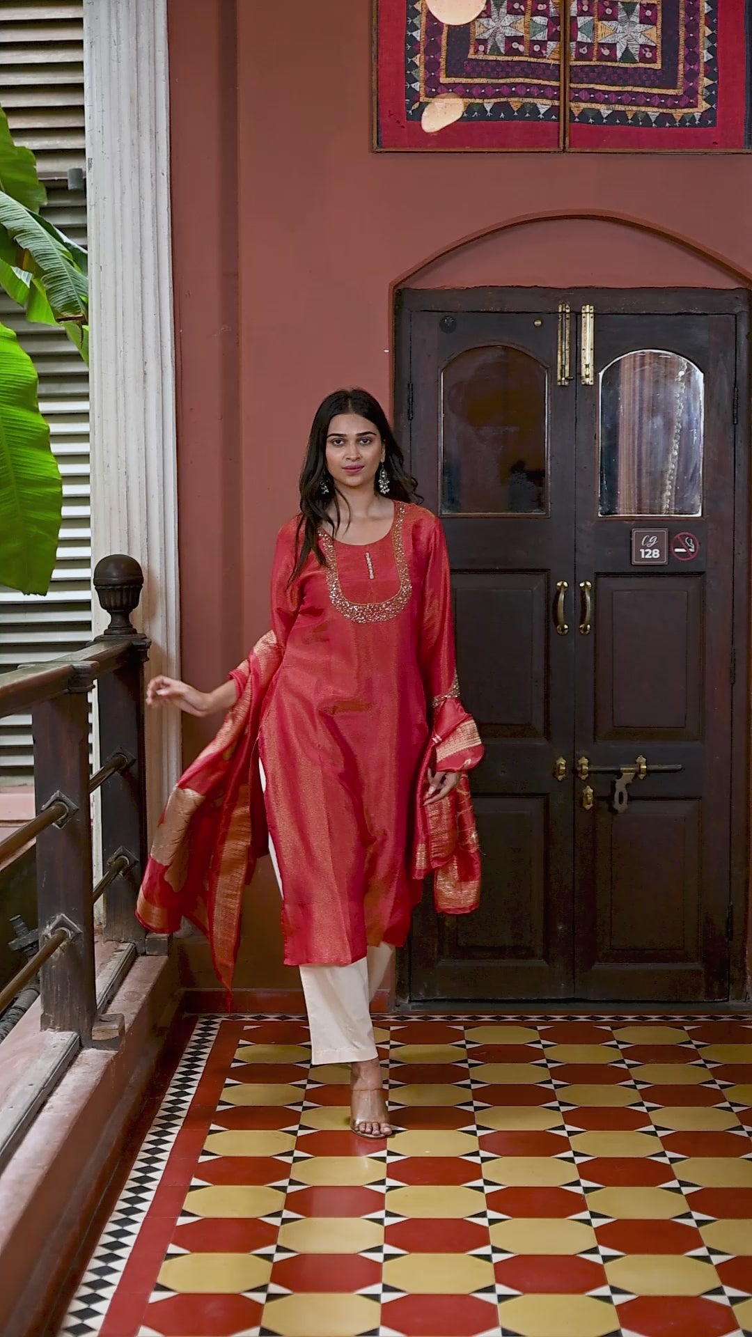 Timeless embroidered 3 piec set