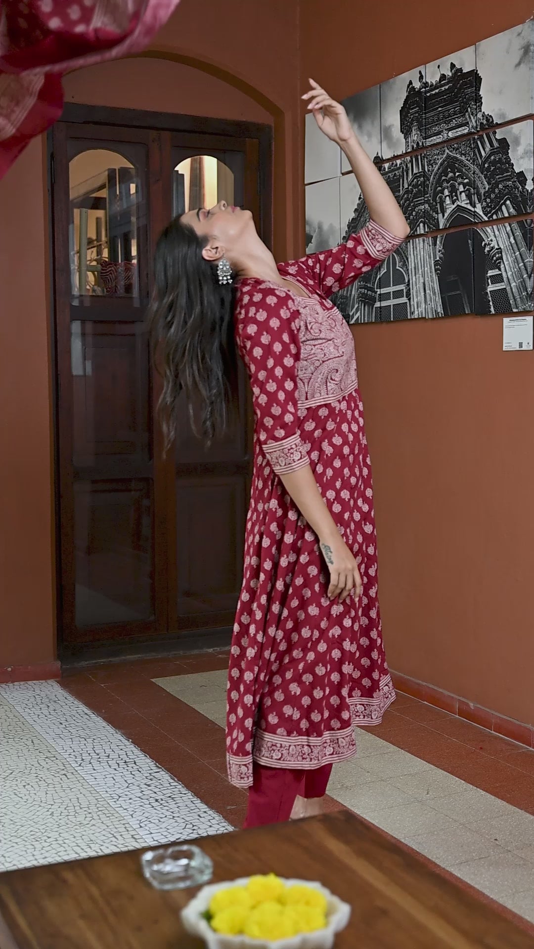 Elegant Anarkali set